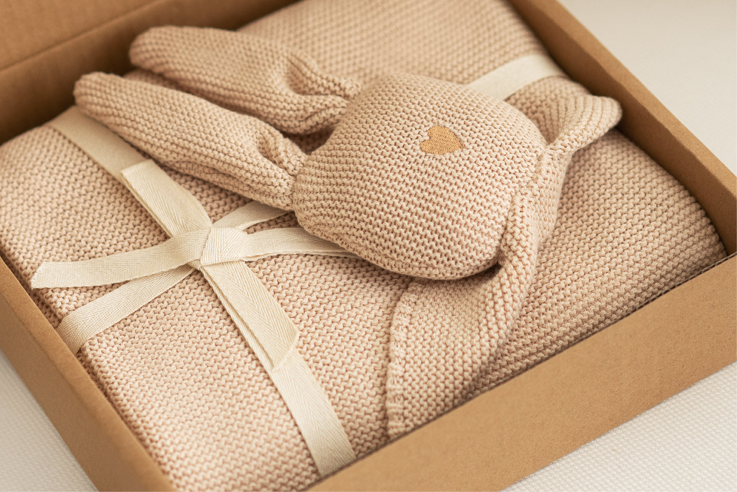 Baby Strickdecke | Hase