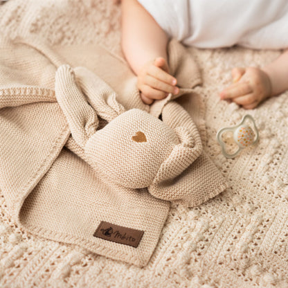 Baby Strickdecke | Hase