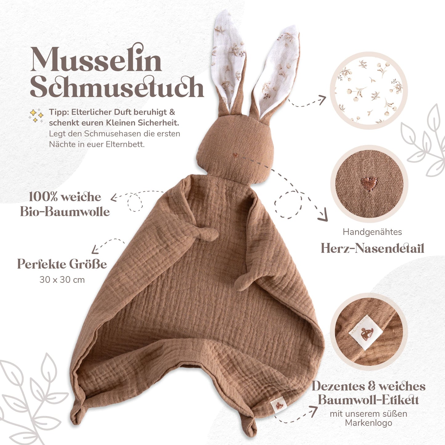 Schnuffeltuch Hase