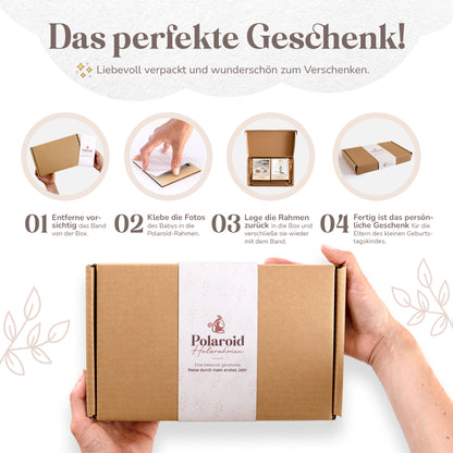 Polaroid Holzrahmen