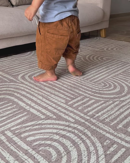 Tapis d'éveil bébé Premium | Gris perle